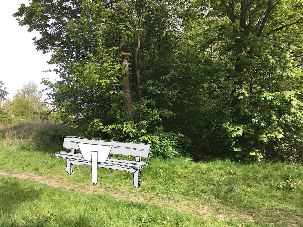 Bænk skitse
